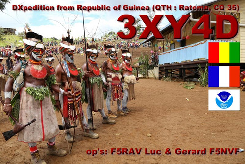 3XY4D: DXpedition from Republic of Guinea (QTH : Ratoma, CQ 35)